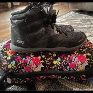 NFINITY Black Kids Shoes